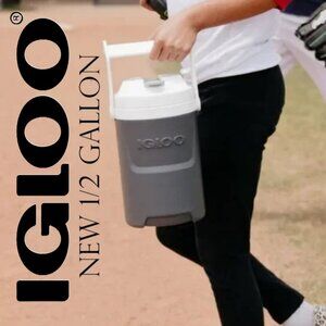 NEW Igloo Half Gallon Tumbler Jug Cooler Beverage Container Thermos 1/2 Gallon S